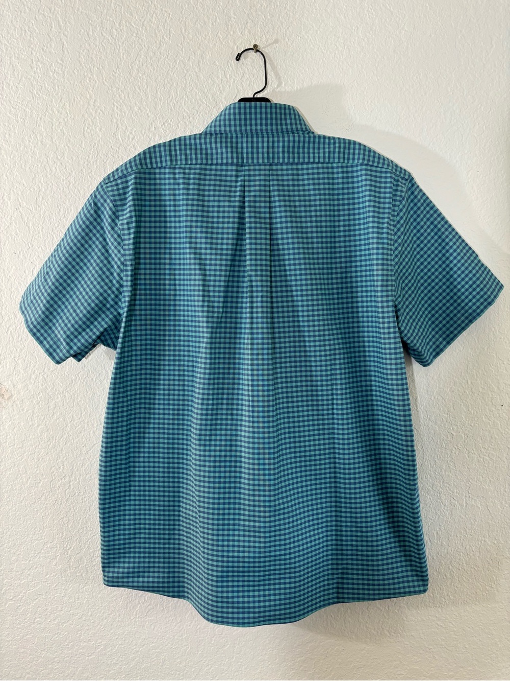 Brooks Brothers The Original Polo Shirt Short Sleeve Gingham Print Size Large - Picture 5 of 7